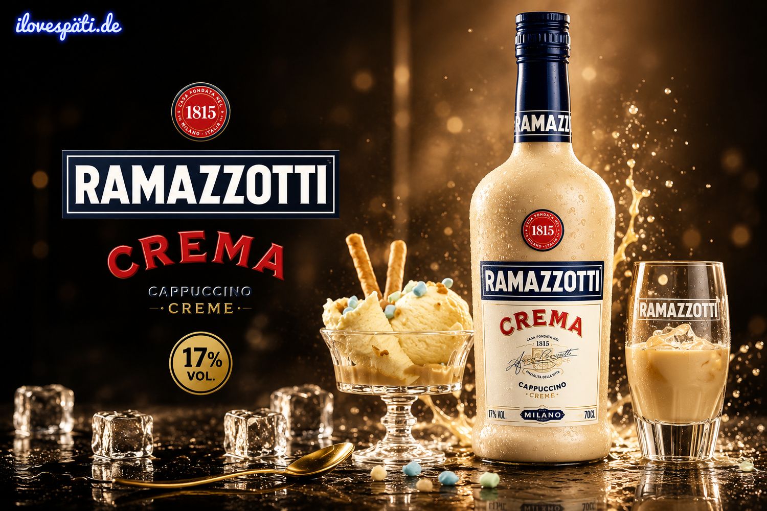 Ramazzotti Crema Eiscreme 0.7l