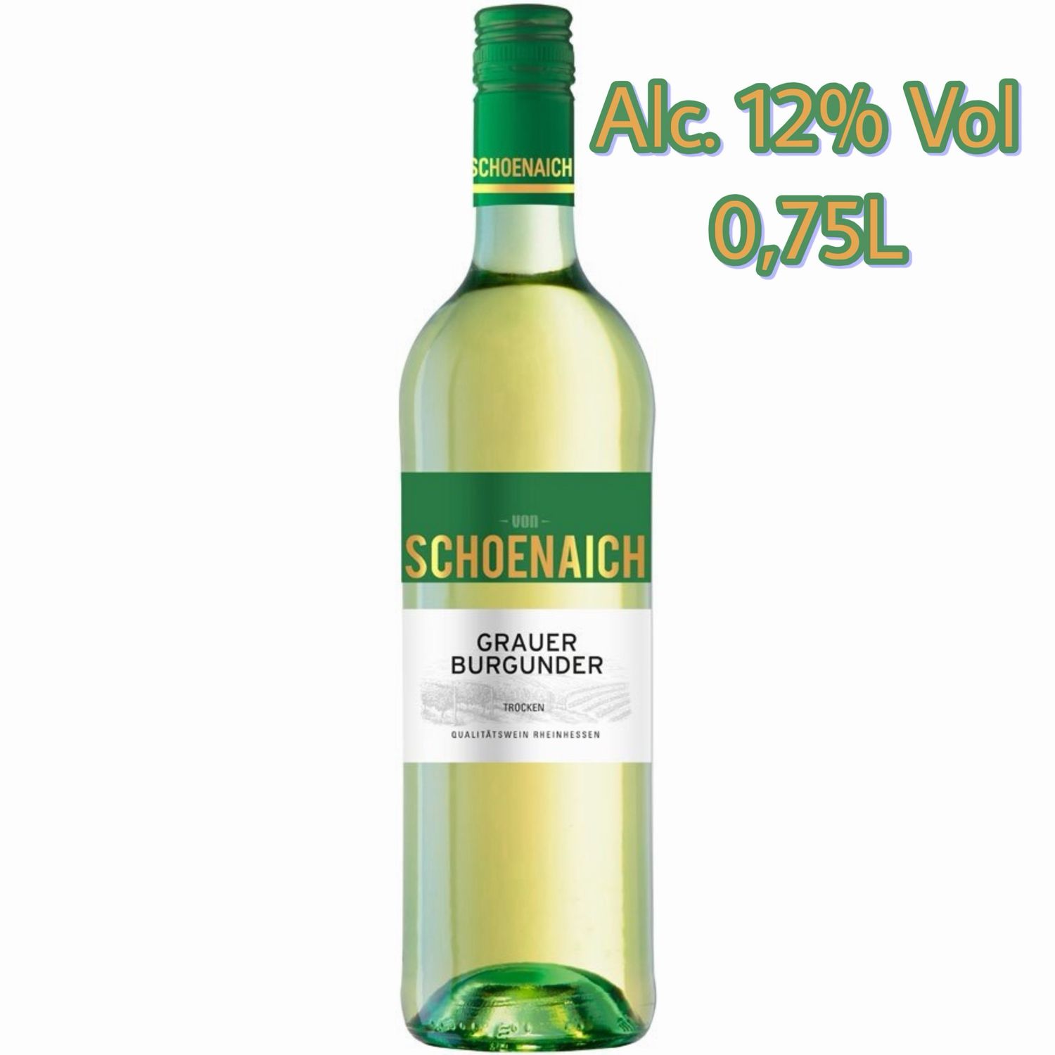 Von Schoenaich Grauer Burgunder Trocken 0.75L