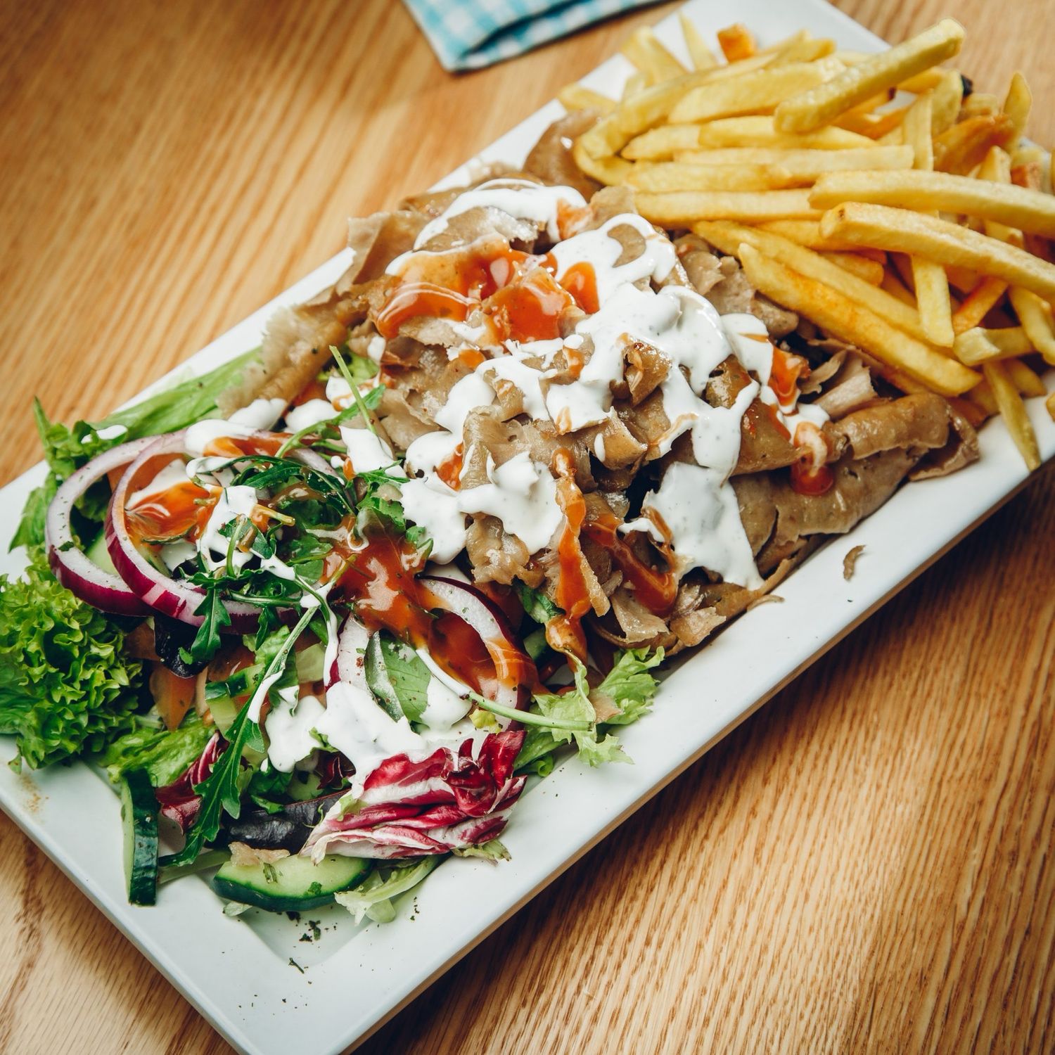 66. Drehspieß Teller Groß Hähnchen