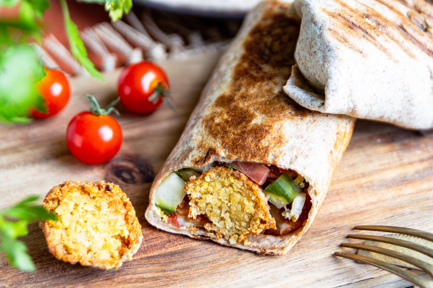 76. Falafel Dürüm Käse