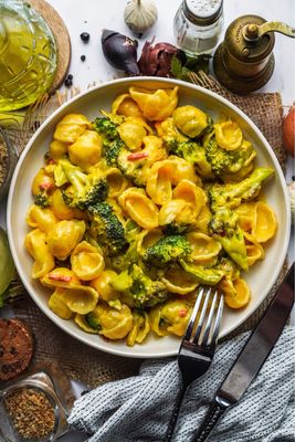 99. Pasta Hollandaise