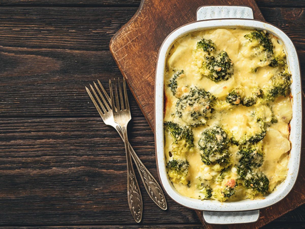 109. Broccoli-Hollandaise-Auflauf