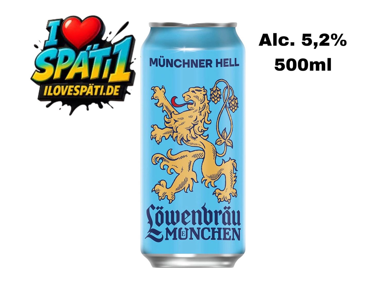 Löwenbräu Münchner Hell Dose 500ml