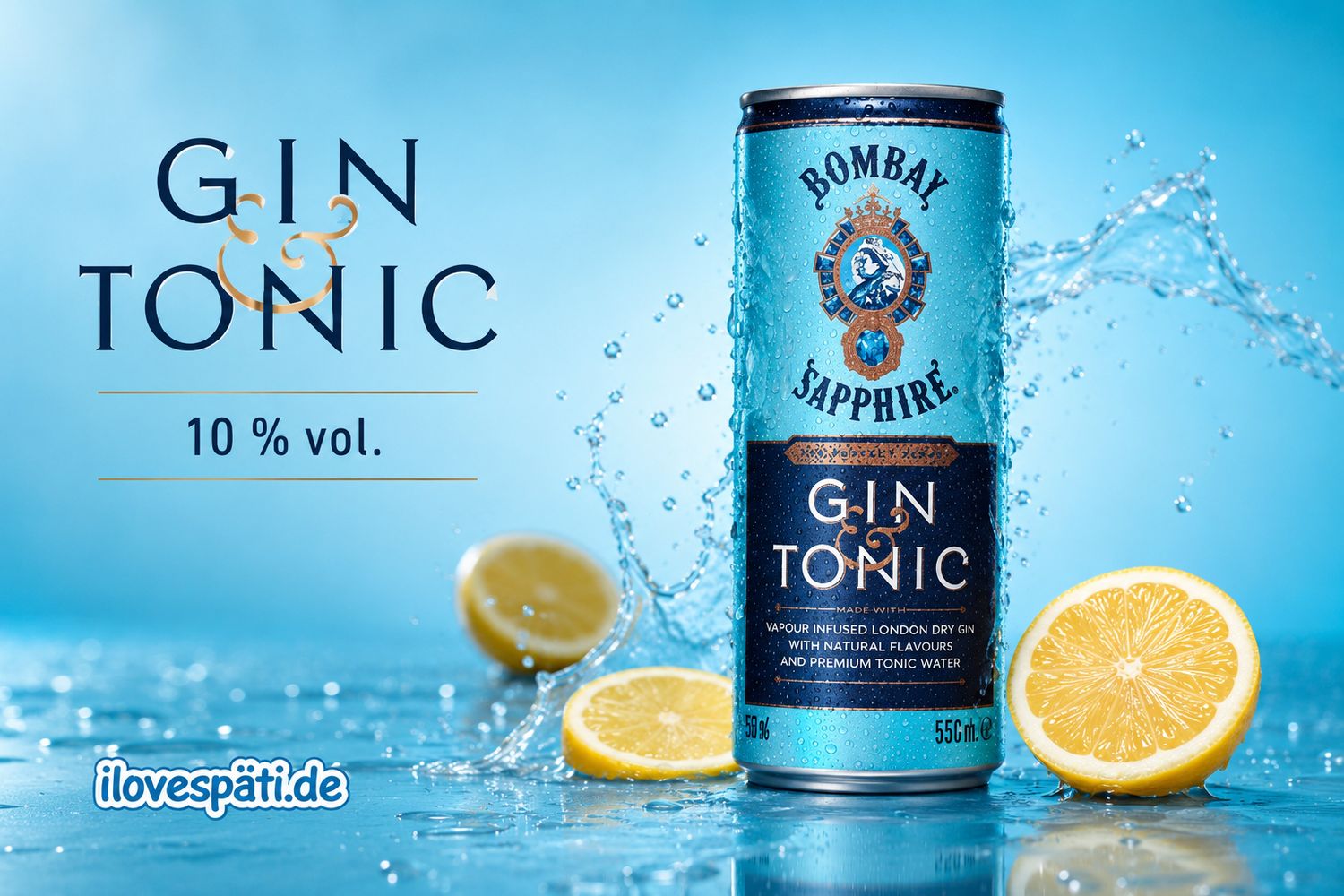 Bombay Sapphire Gin &amp; Tonic 0,25l