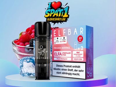 ELFBAR ELFA Prefilled Pod Frozen Berries 20mg/ml Nikotinsalz (2er Pack)