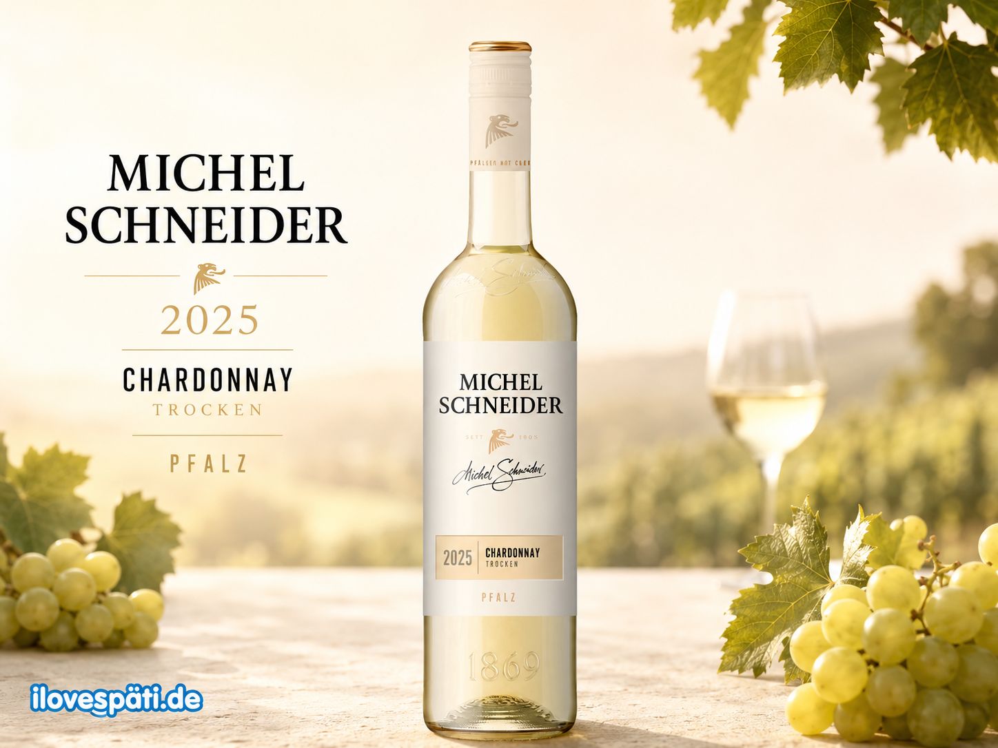 Michel Schneider Chardonnay trocken 2025 0,75 l 12 % vol