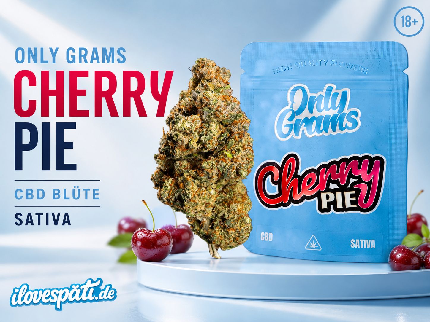 Cherry Pie - CBD Blüte 17% Sativa