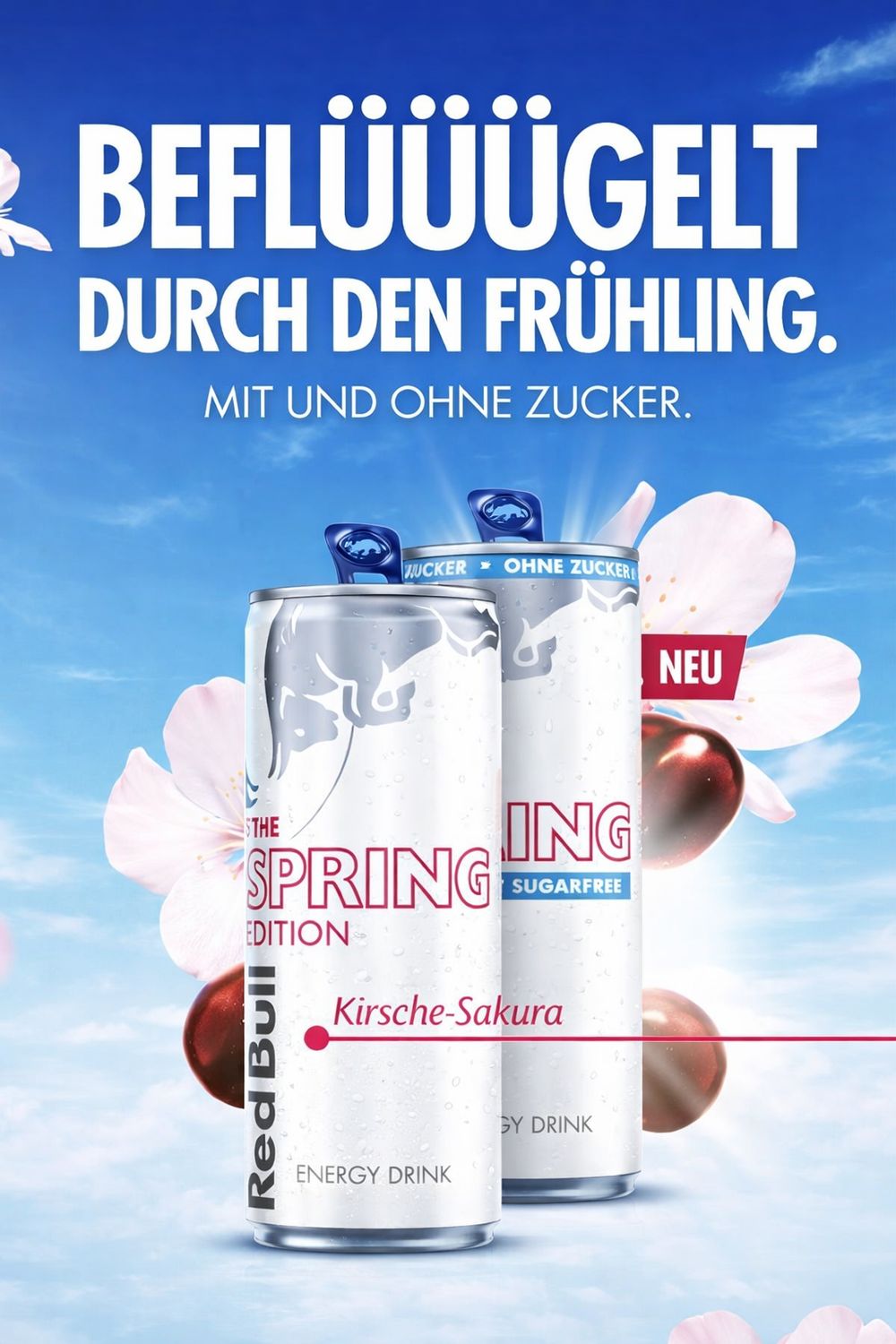 Red Bull Spring Edition Kirsche-Sakura 0.25l