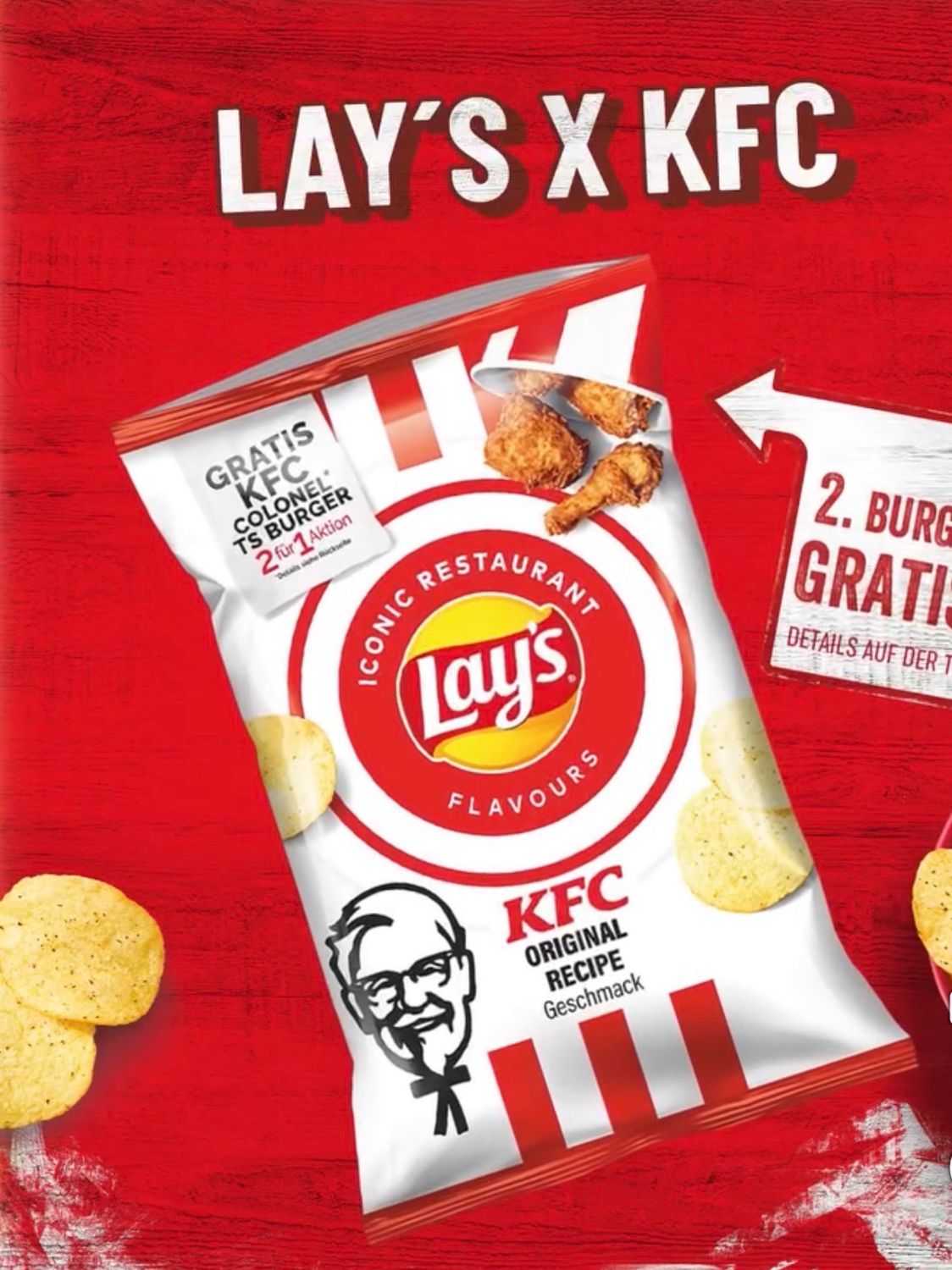 Lay’s x KFC Original Recipe Chips 150g