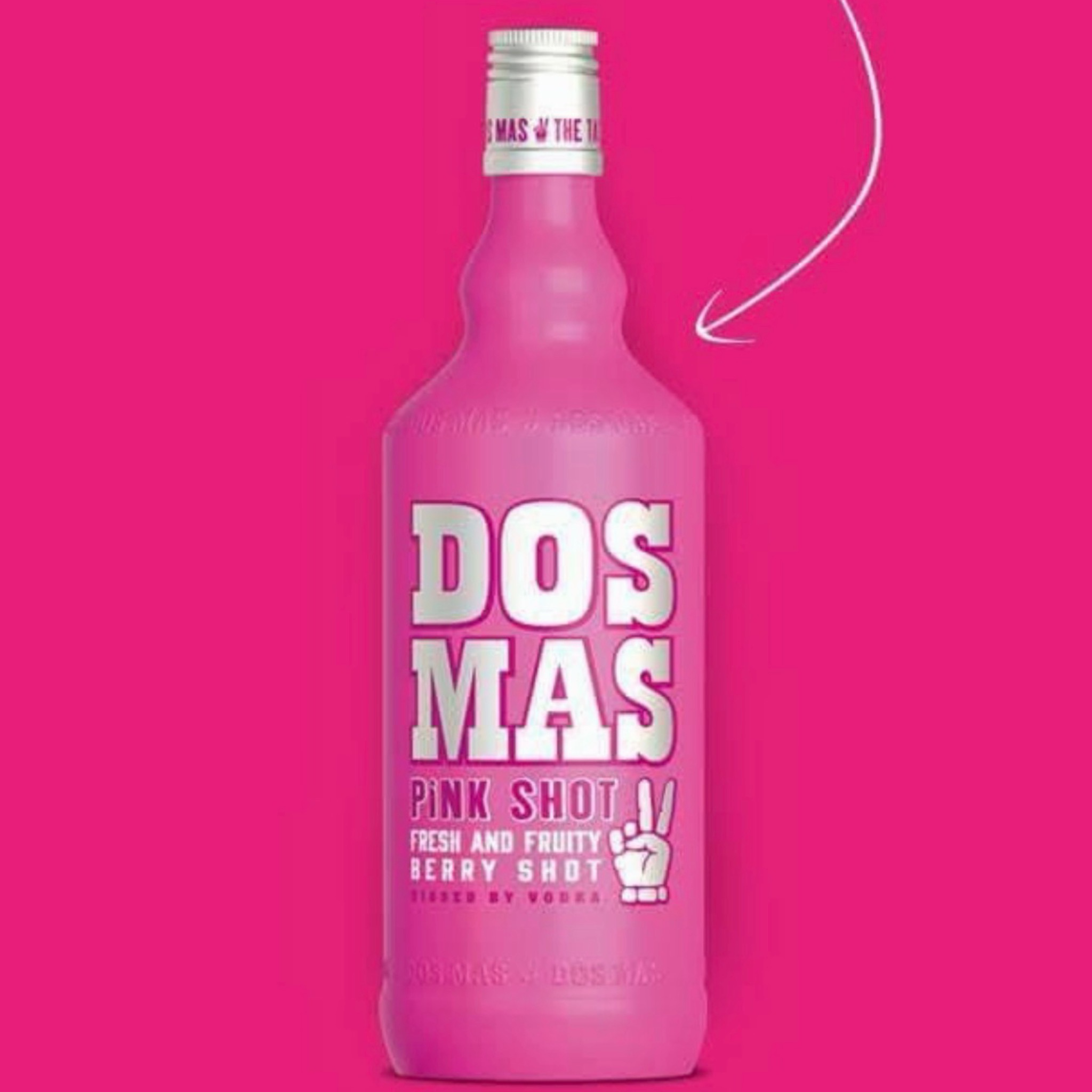 Dos Mas Pink Shot Fresh & Fruity Berry 0,7L Dos Mas Pink Shot Fresh & Fruity Berry 0,7L