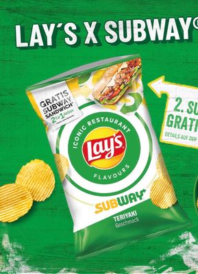 Lay’s x Subway Teriyaki Chips 150g