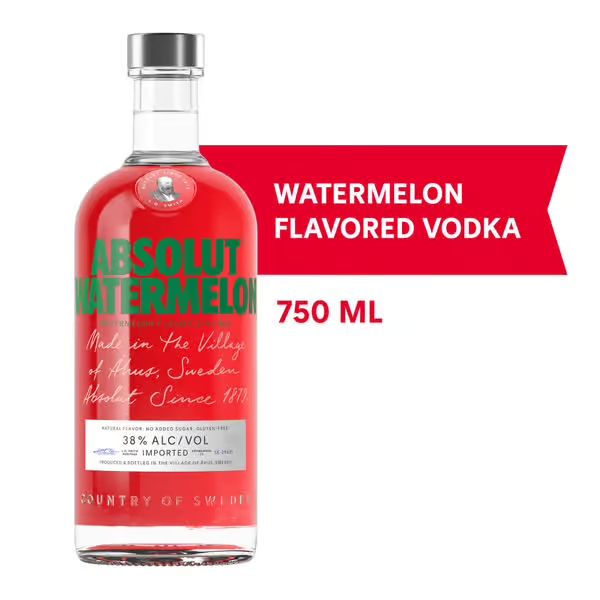 Absolut Watermelon Vodka 0,75L