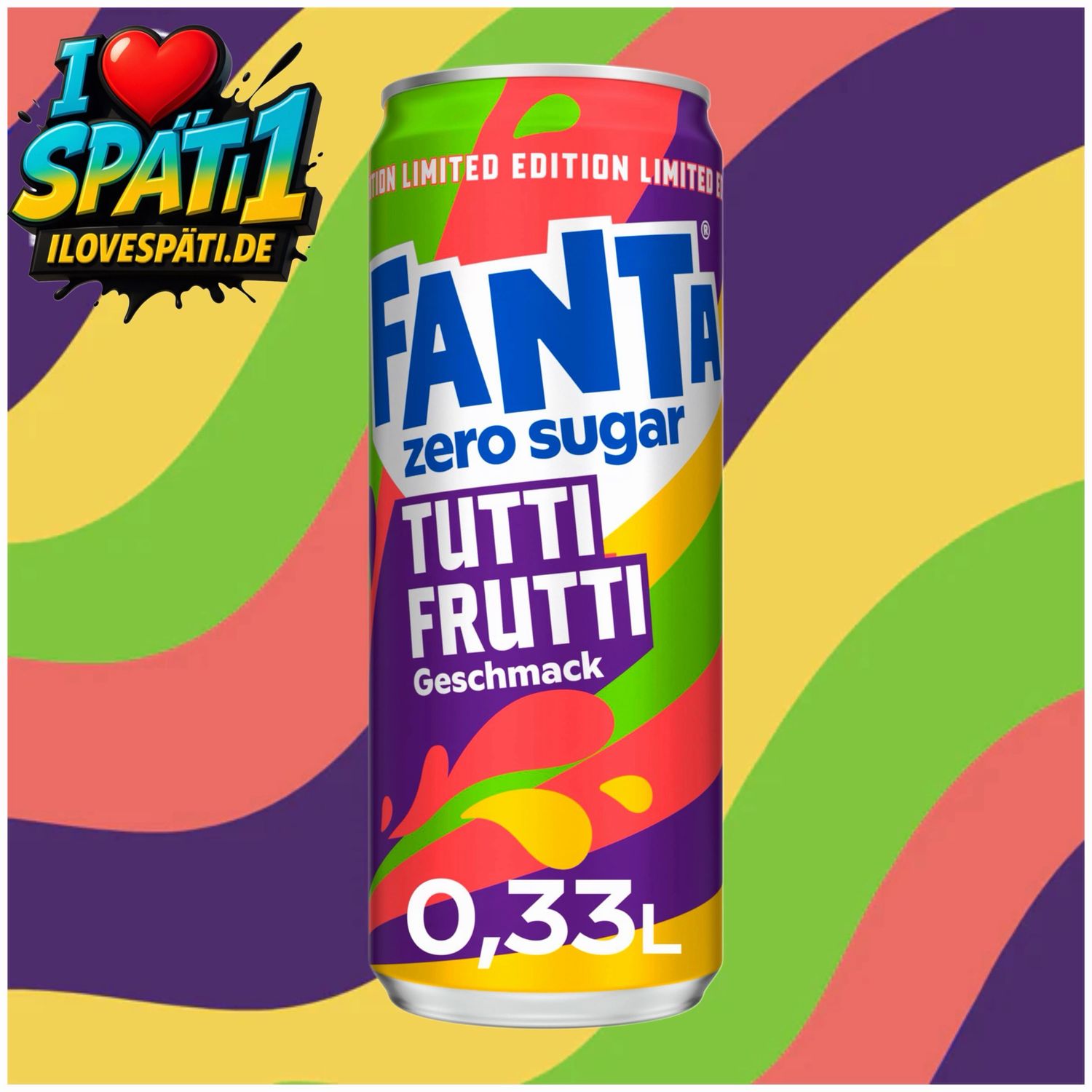 Fanta Tuti Fruti 0.33ml