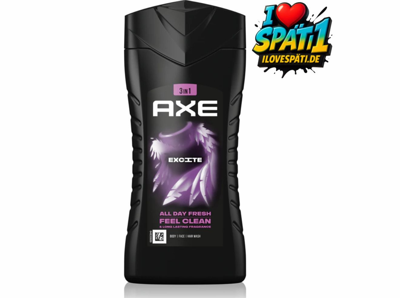 AXE 3in1 Excite Duschgel Body Face Hair