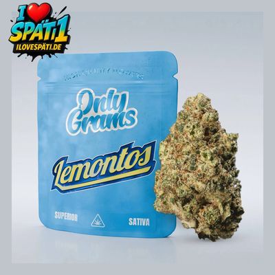 OnlyGrams Superior Blüte - Lemontos 1g | 40% Blend