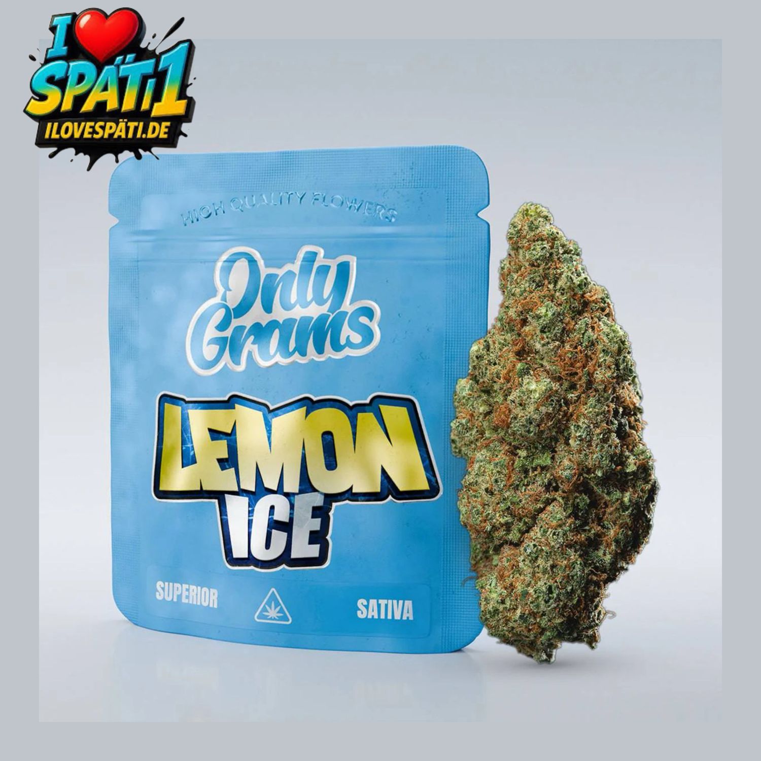 OnlyGrams Superior Blüte - Lemon Ice 1g | 40% Blend