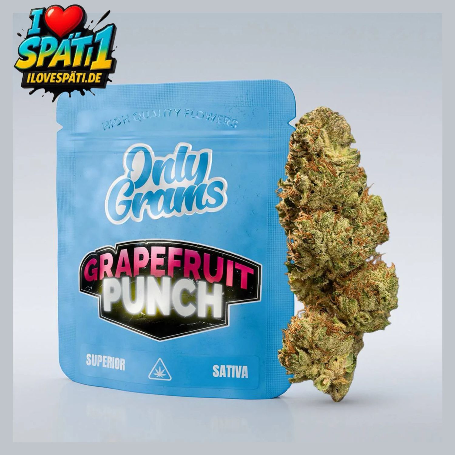 OnlyGrams Superior Blüte - Grapefruit Punch 1g | 40% Blend