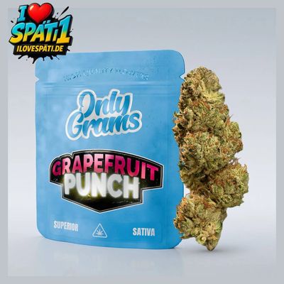 OnlyGrams Superior Blüte - Grapefruit Punch 1g | 40% Blend