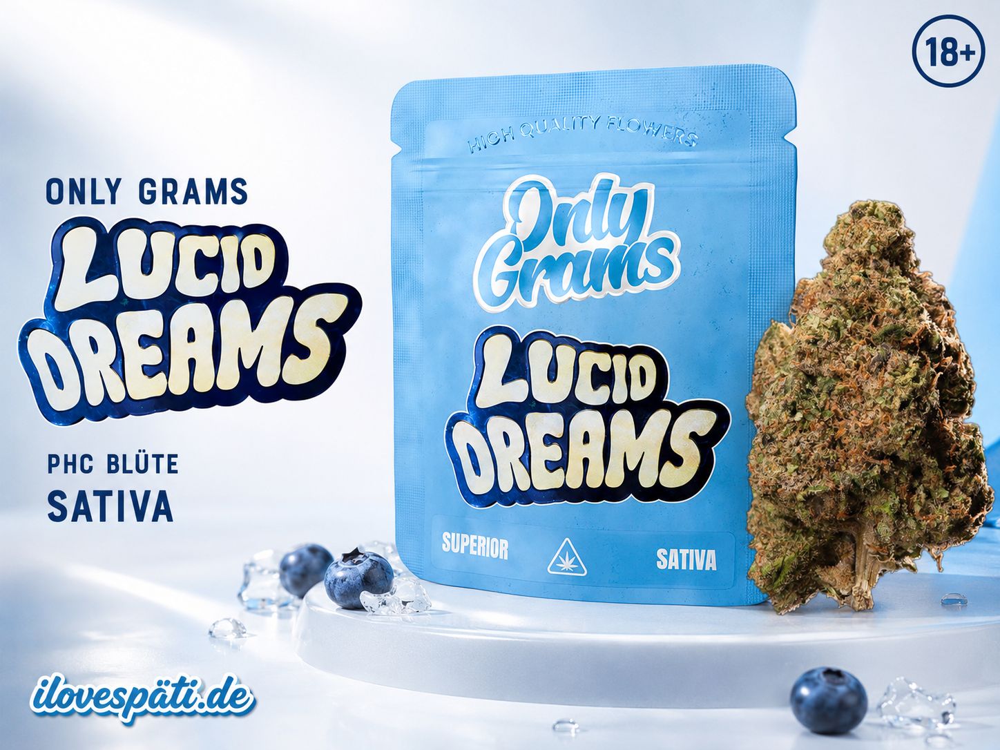 OnlyGrams Superior Blüte - Lucid Dreams 1g | 40% Blend