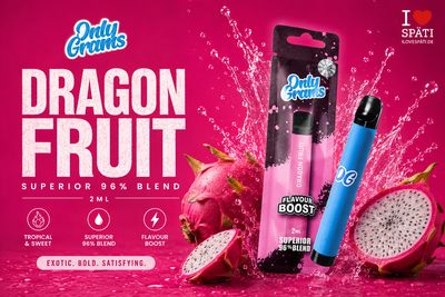 OnlyGrams Flavor Boost - Drgon Fruit 2ml I 96% Blend Sativa OnlyGrams Flavor Boost - Drgon Fruit 2ml I 96% Blend Sativa