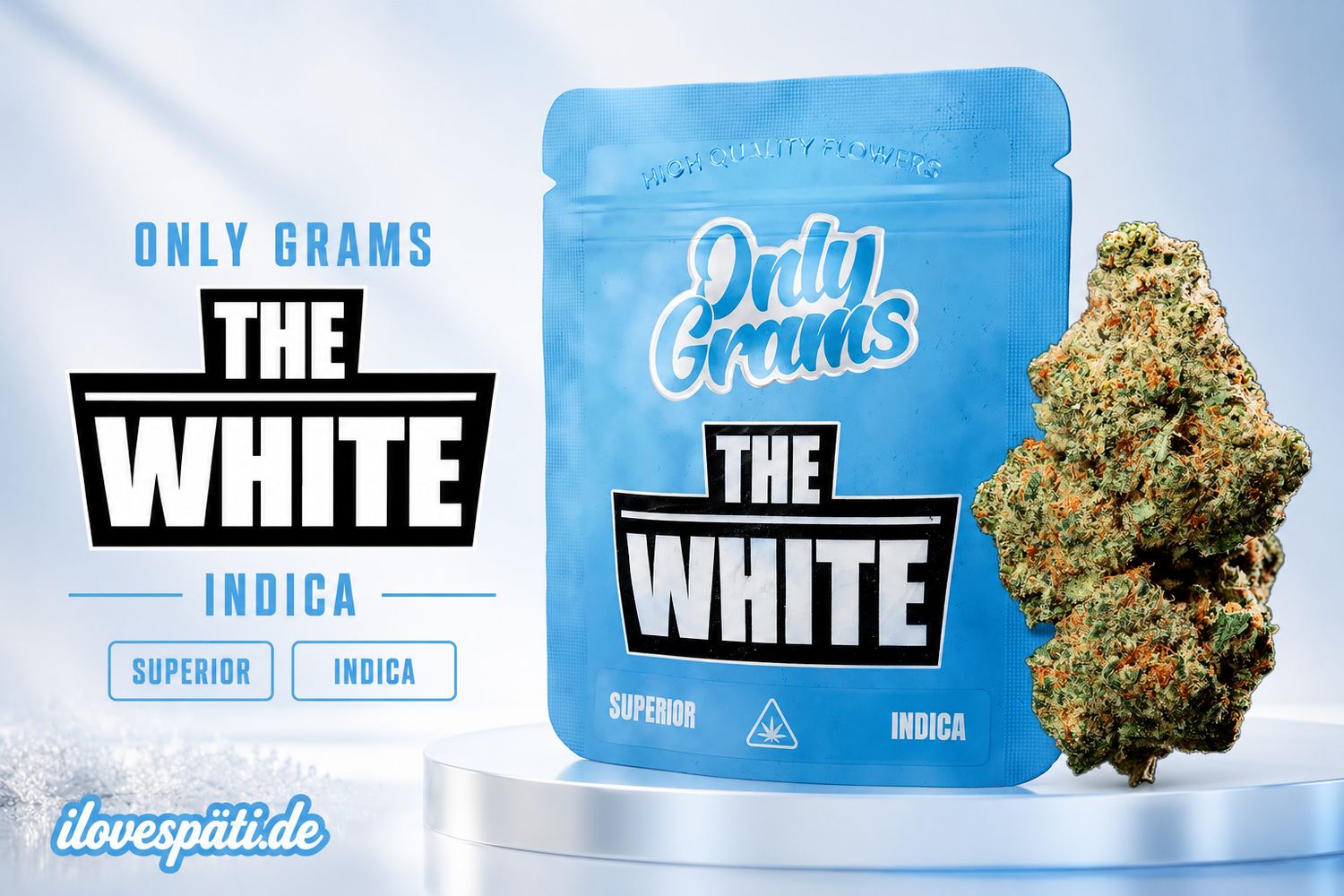 OnlyGrams Superior Blüte - The White 1g | 40% Blend