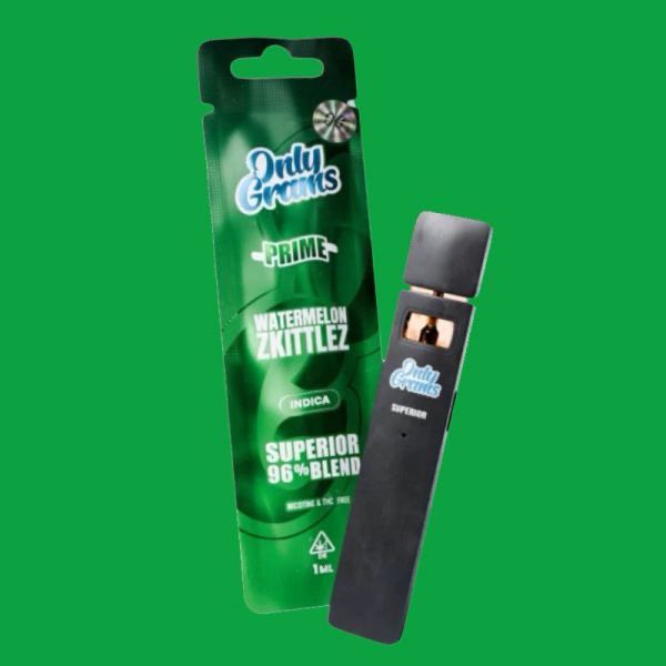 Only Grams Superior Blend Vape - Watermelon Zkittlez 2ml