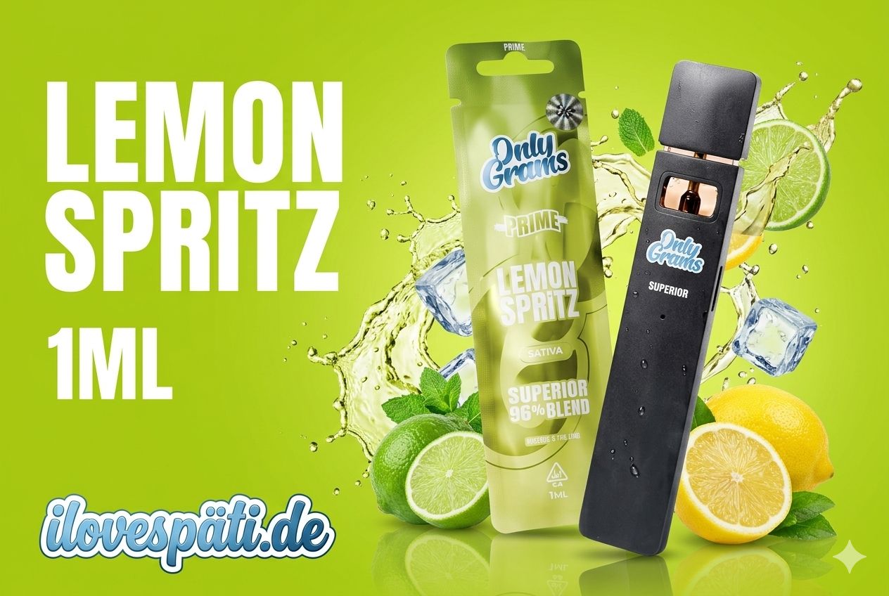 Only Grams – Lemon Spritz – Superior Vape 96% – 1 ml
