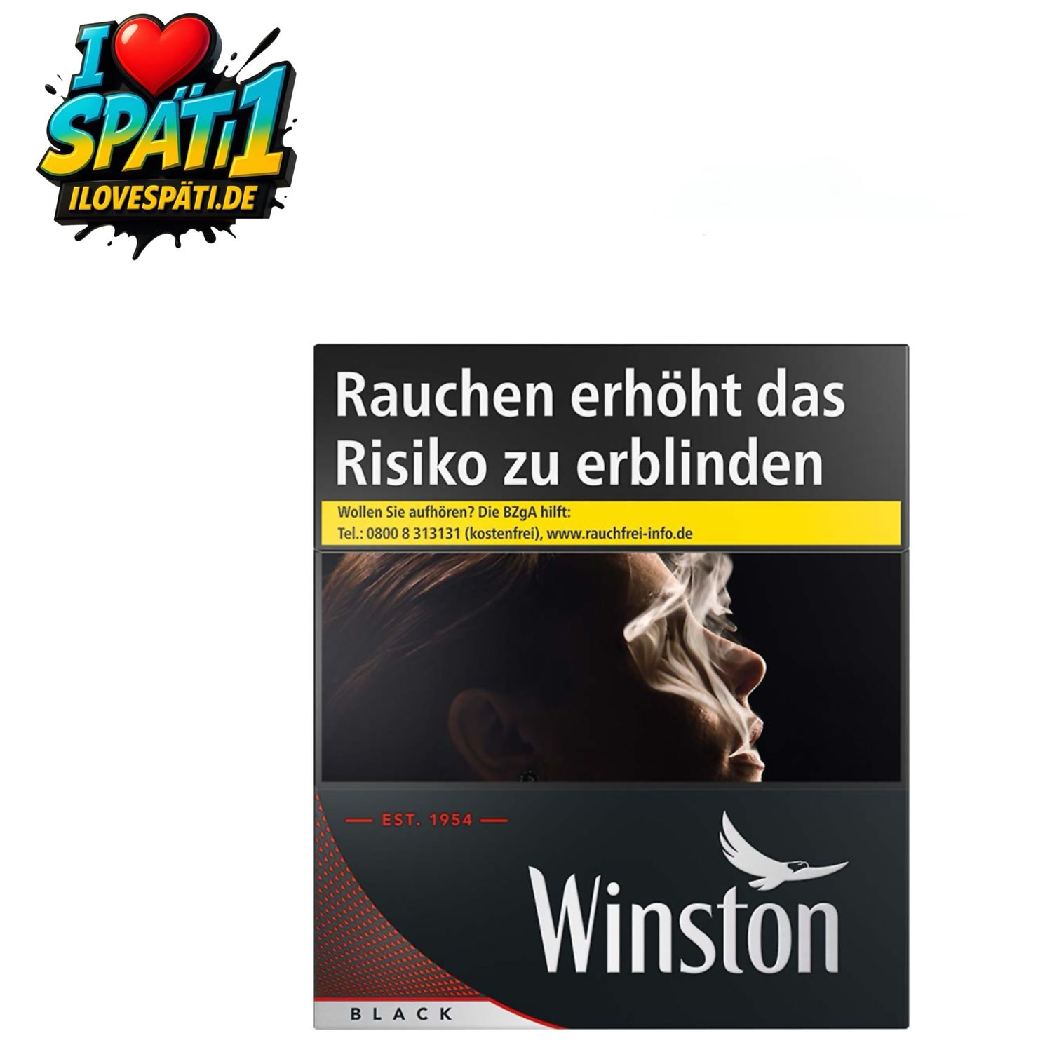Winston Schwarz 25stk.