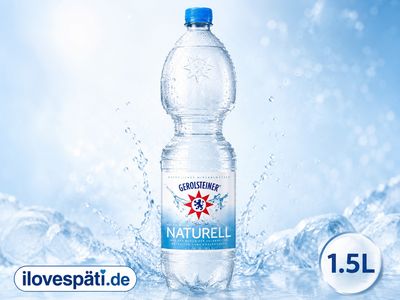 Gerolsteiner Naturell Mineralwasser ohne Kohlensäure 1,5 L PET
