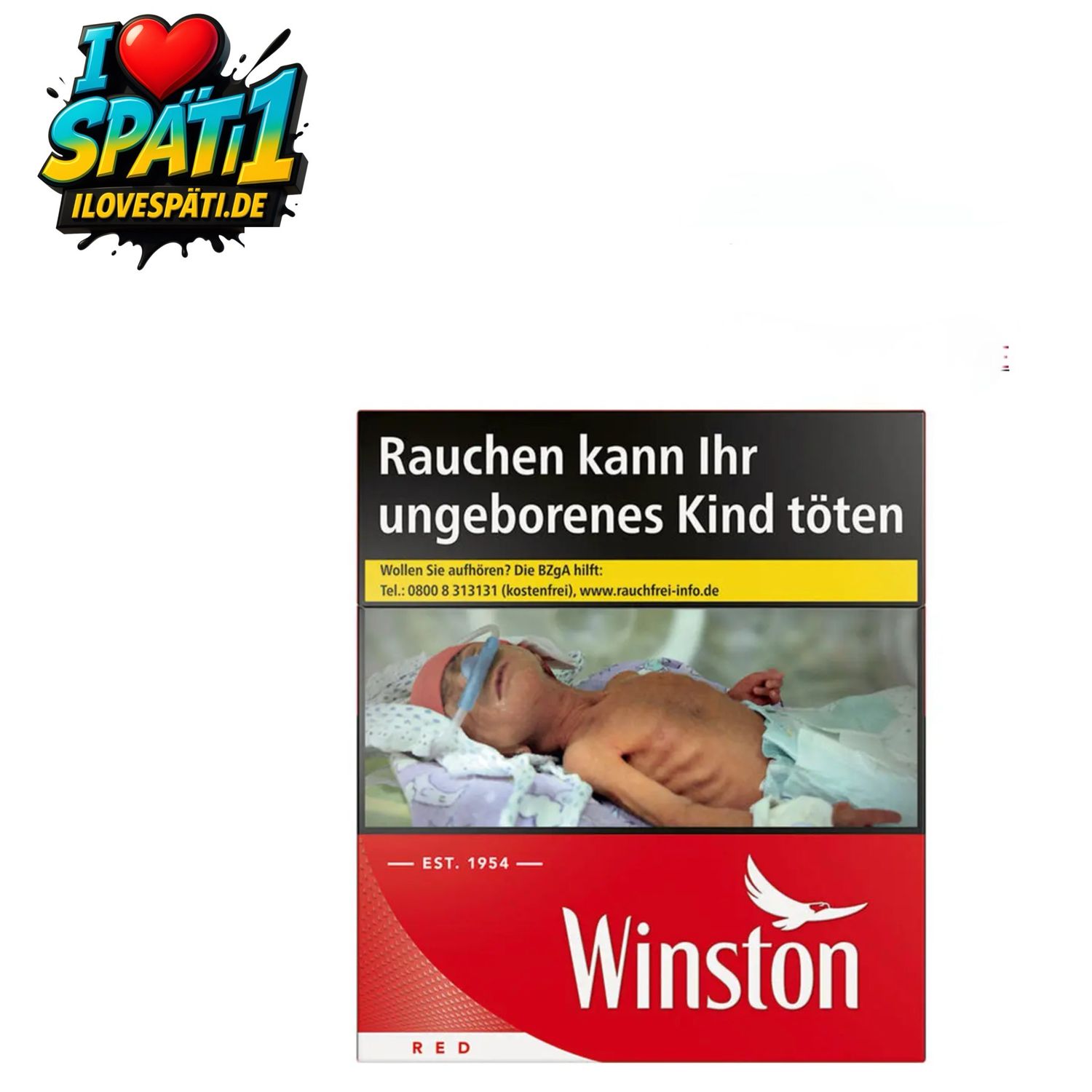 Winston Rot 27stk.