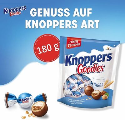 Knoppers Goodies Crispy Minis -  180g