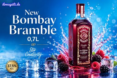 Bombay Bramble Blackberry &amp; Raspberry Gin 0,7 L