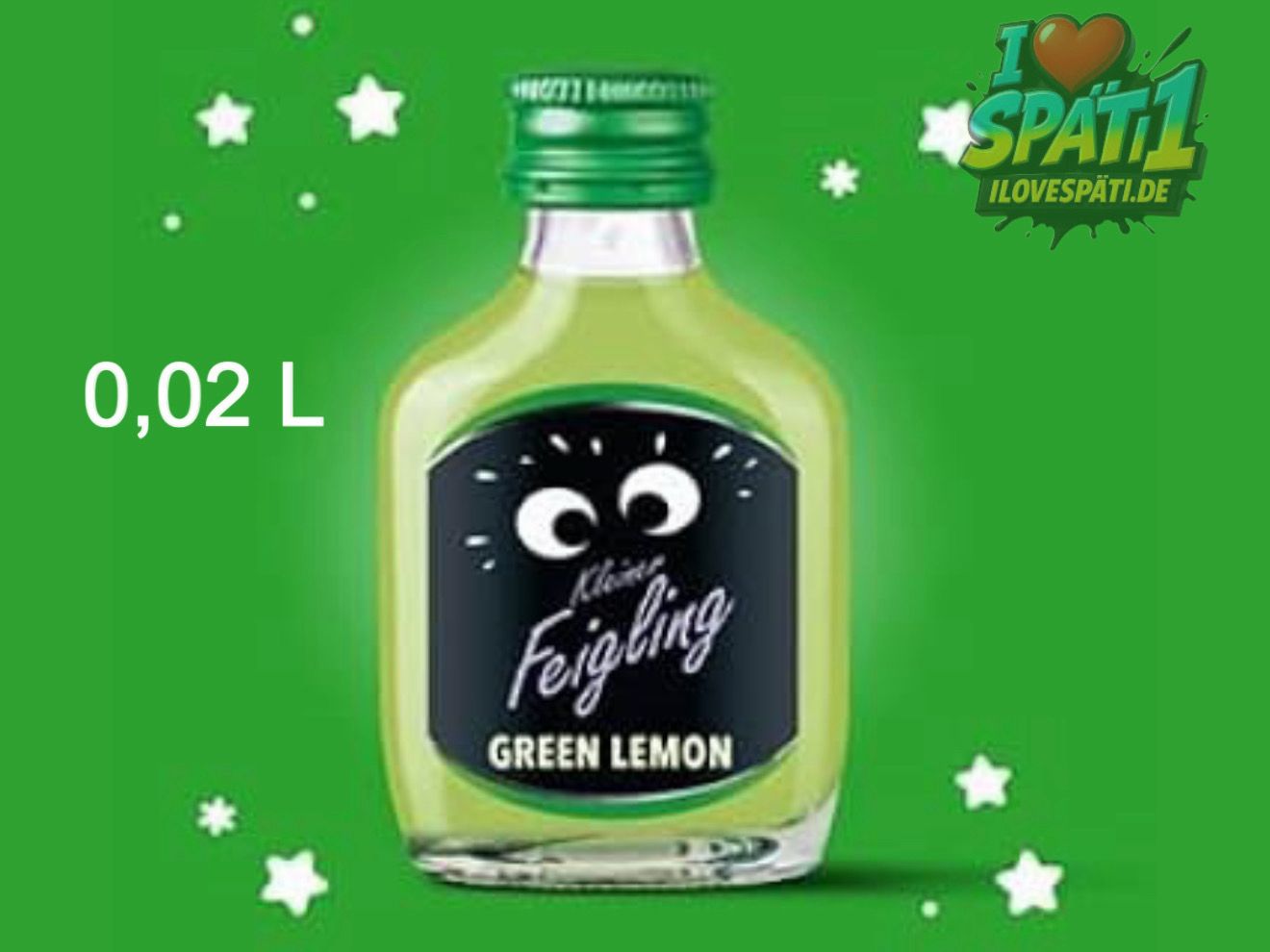 Kleiner Feigling Green Lemon 0,02 L