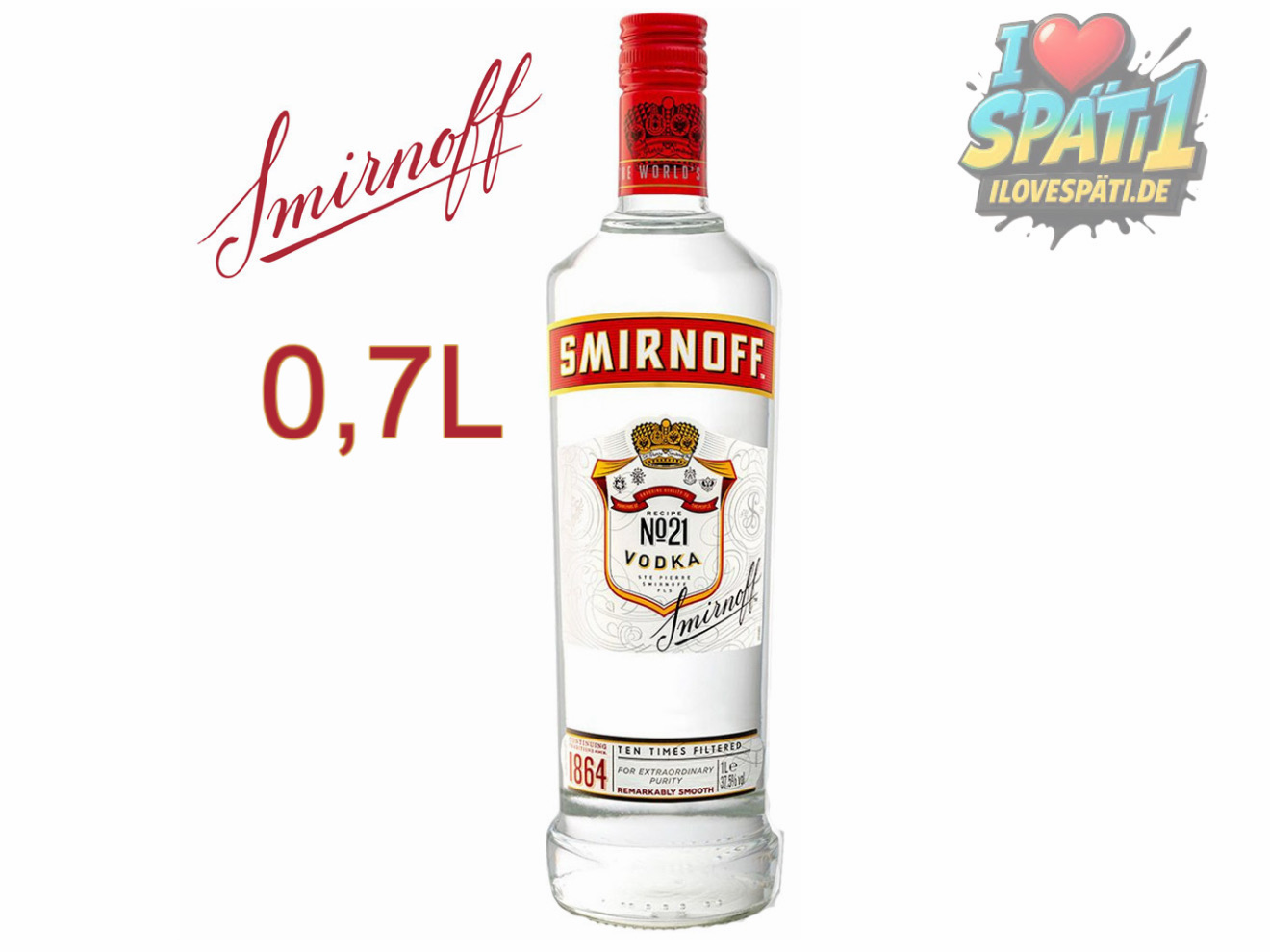 Smirnoff Vodka No.21 0,7 L