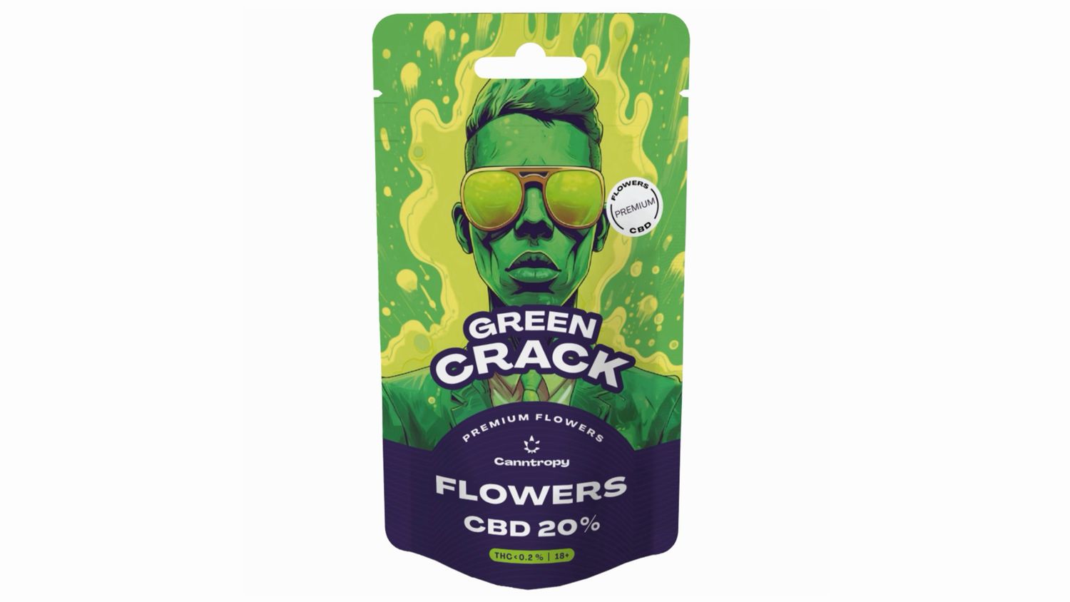 CBD Blüte Green Crack 20% – 1g