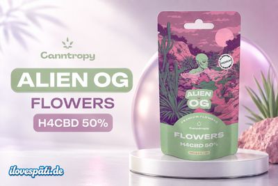H4CBD Blüte Alien OG 50% – 3g