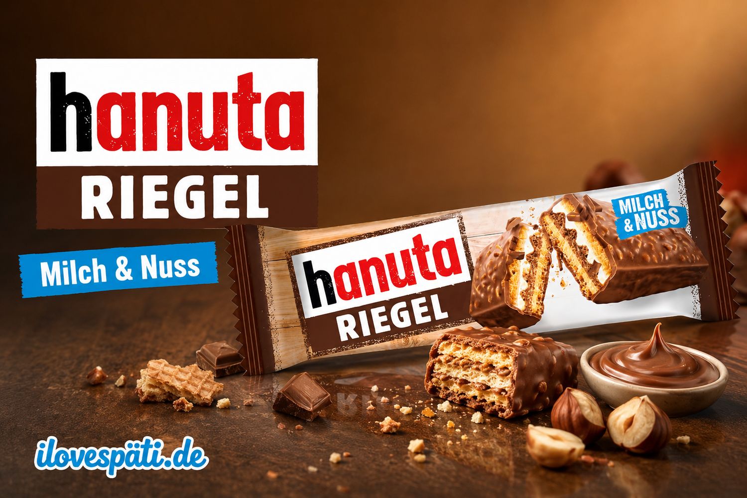 Hanuta Riegel 1 Stück 34,5g