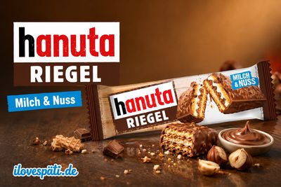 Hanuta Riegel 1 Stück 34,5g