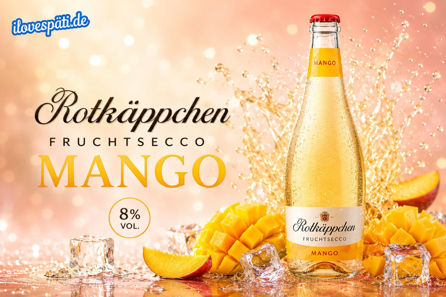 Rotkäppchen Fruchtsecco Mango 0,75L – 8% Vol.