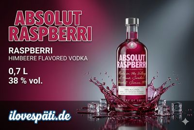 Absolut Vodka Raspberri | 38 % vol | 0,7 l