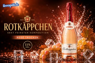 Rotkäppchen Rosé Trocken Sekt 0,75L – 11% Vol. Rotkäppchen Rosé Trocken Sekt 0,75L – 11% Vol.
