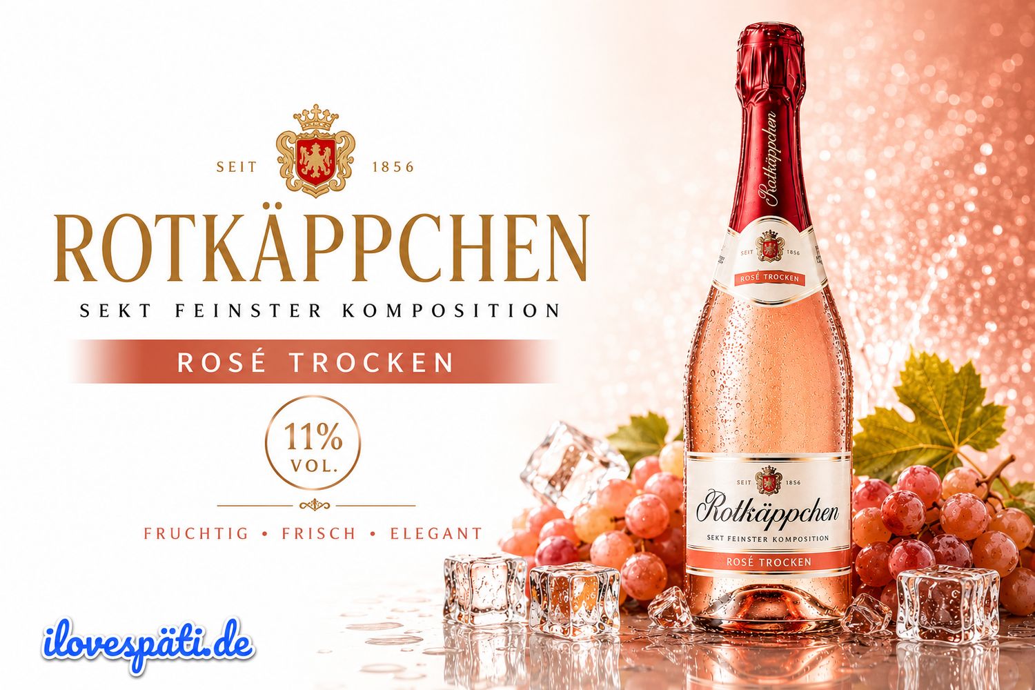 Rotkäppchen Rosé Trocken Sekt 0,75L – 11% Vol.