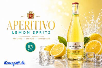 Rotkäppchen Fruchtsecco Aperitivo Lemon Spritz 0,75L – 8% Vol.
