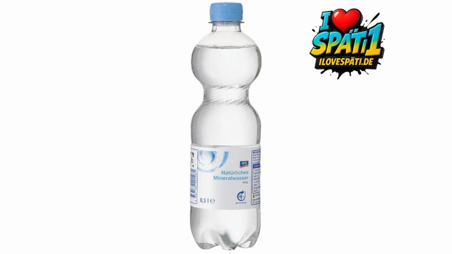 Natürliches Mineralwasser Still 0,5L