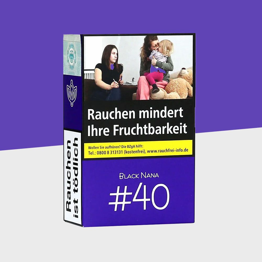 NAMELESS TABAK 25G - #40 - BLACK NANA