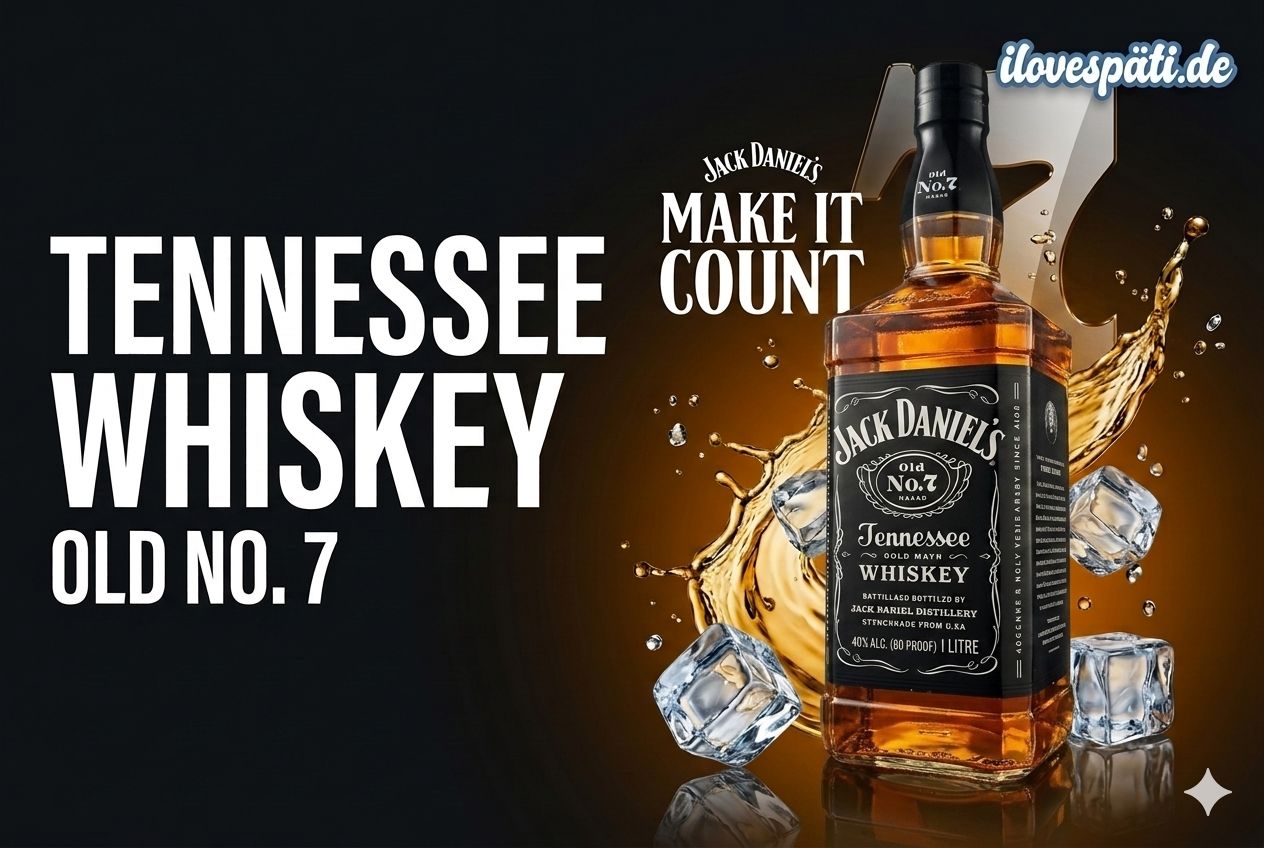 Jack Daniel's Old No. 7 Tennessee Whiskey 1 l 40 % Vol.