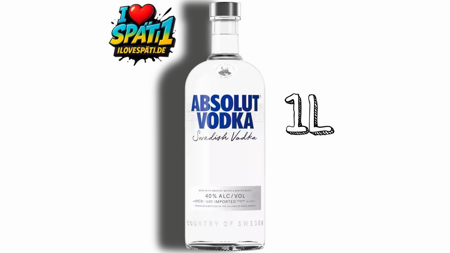 Absolut Vodka 1L