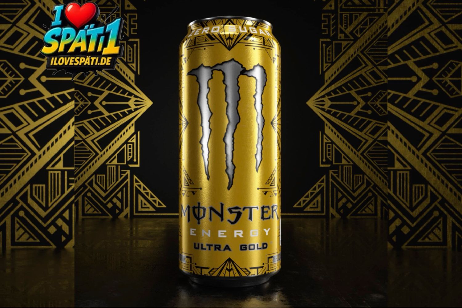 Monster Ultra Gold Zero 500 ml