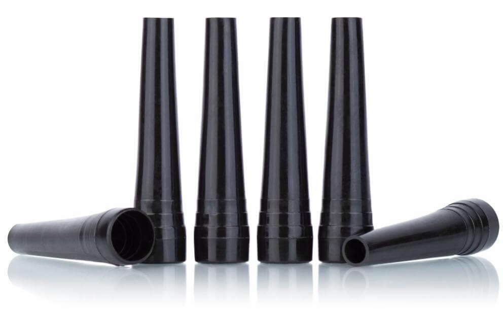 Shisha Mundstücke Schwarz 6er Set