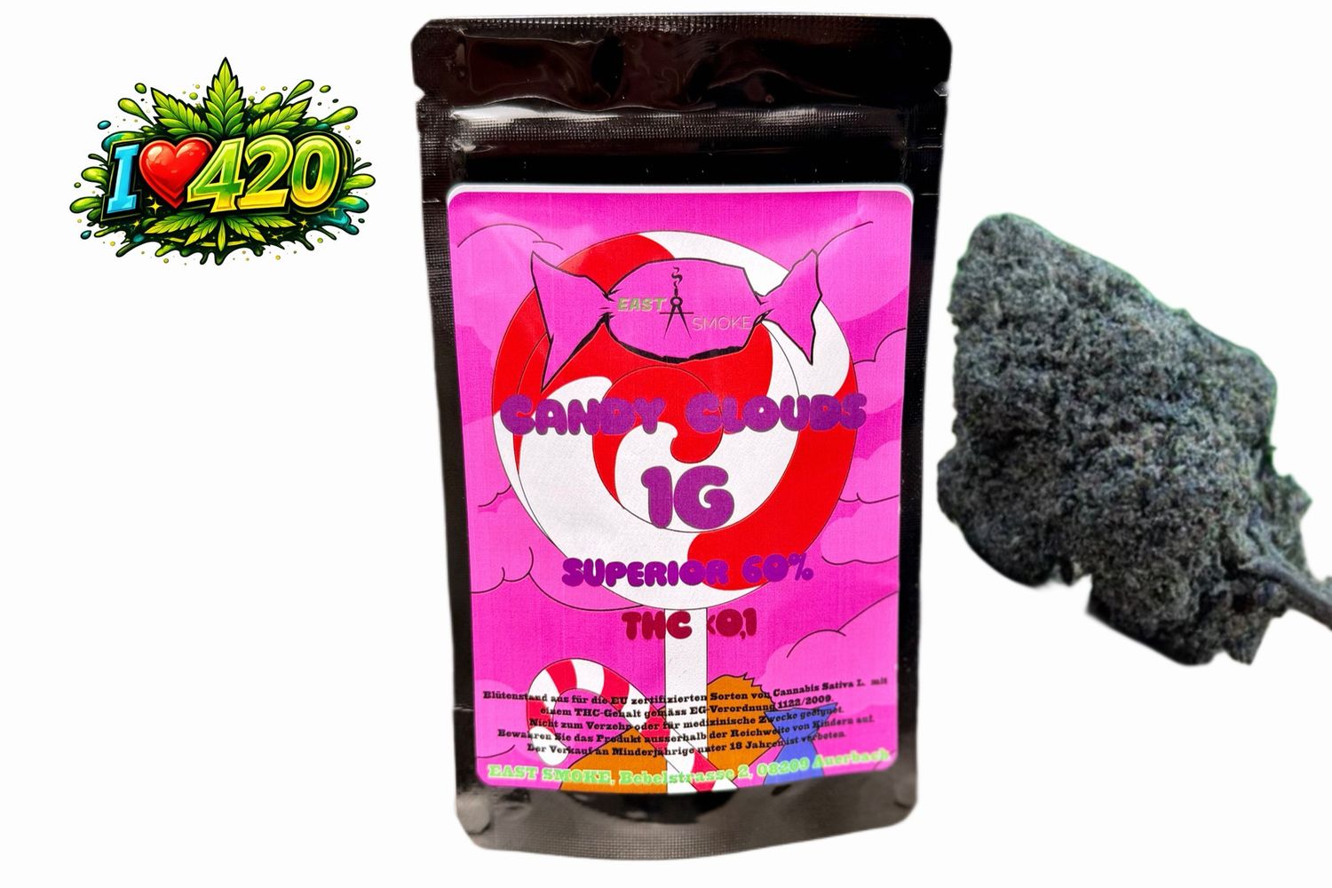 Candy Clouds 🍭 (60% Cannabinoide) 1g